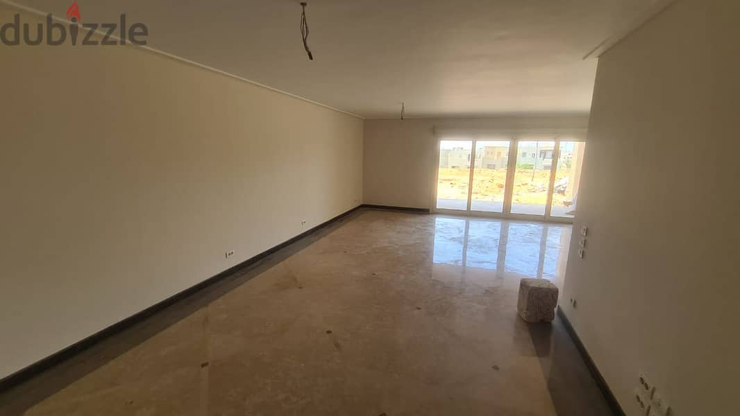 Ground floor apartment for rent in New Giza Amberville 11