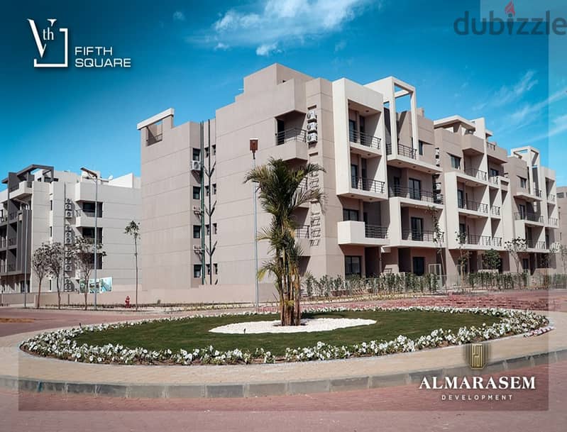 160 meter apartment for sale in Al Marasem Fifth Square Compound, Fifth Settlement, Ultra Super Luxe finishing, with a 25% down payment and installmen 1