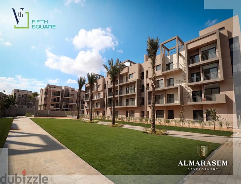 160 meter apartment for sale in Al Marasem Fifth Square Compound, Fifth Settlement, Ultra Super Luxe finishing, with a 25% down payment and installmen 10