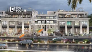 Shop for sale on the ground floor, 176 meters, in the best location in Shorouk, on the mall front, street corner and the main mall entrance, on Al-Hur