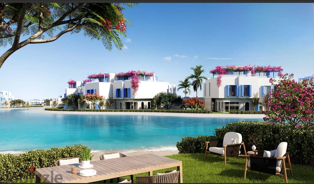 for sale primary Type d  First Row Lagoon middel Town House BUA 225m, Fully Finished very limited units 1
