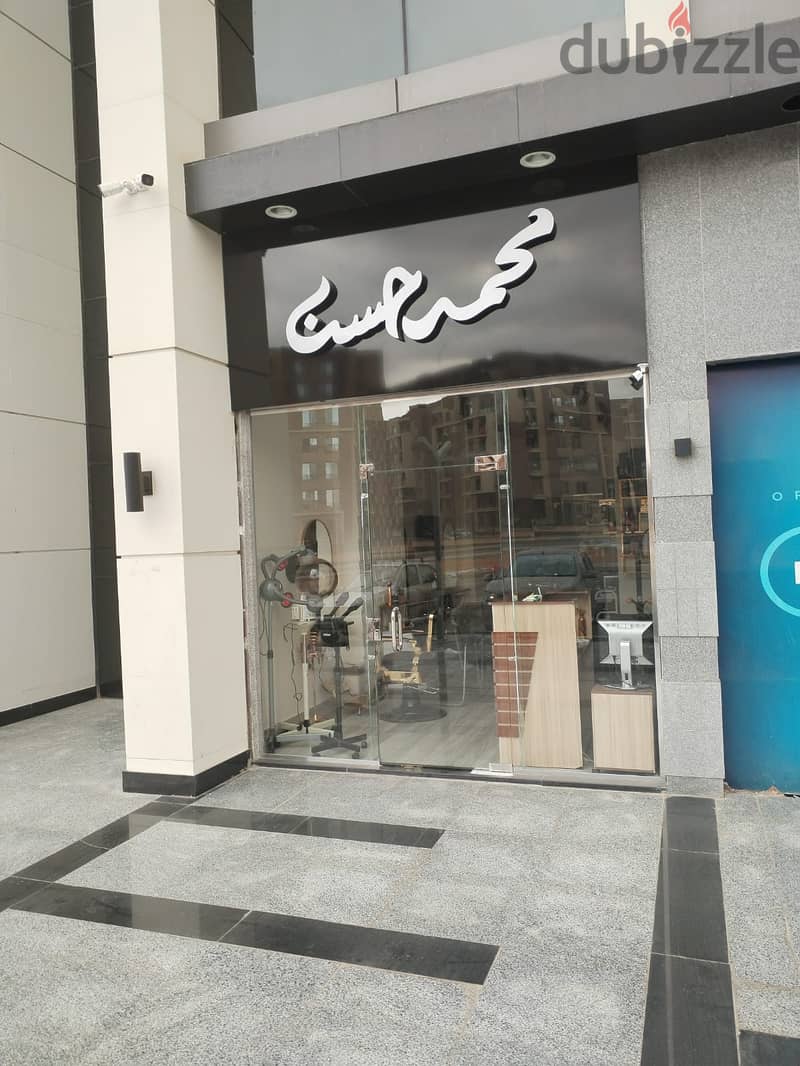 A shop for sale, ready to use in Value Mall, Shorouk, suitable for a café or restaurant with an outdoor space with prime location 14