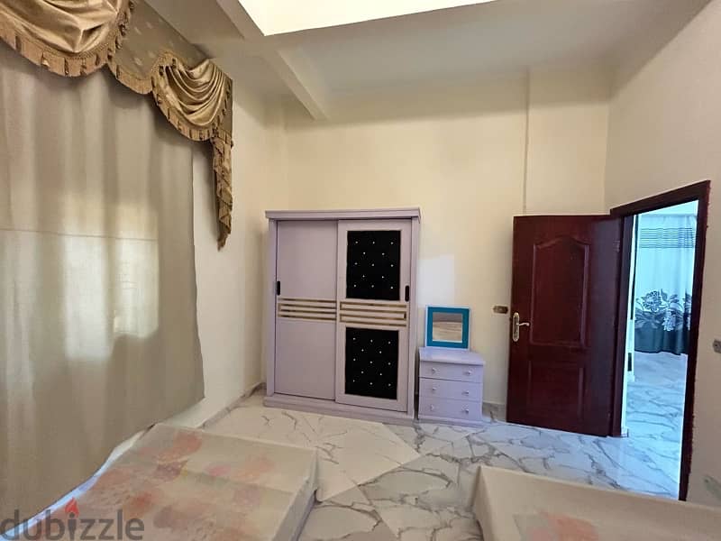 شقة دور كامل ٤ غرف نوم مكيفة و ٣ حمامات بمدخل خاص بجوار مسجد السلام 9