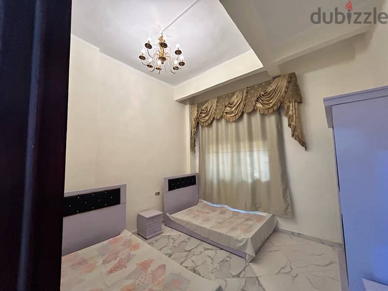 شقة دور كامل ٤ غرف نوم مكيفة و ٣ حمامات بمدخل خاص بجوار مسجد السلام 12