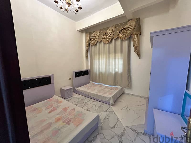 شقة دور كامل ٤ غرف نوم مكيفة و ٣ حمامات بمدخل خاص بجوار مسجد السلام 14