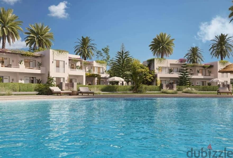 شاليه للبيع في سي شور راس الحكمة هايد بارك الساحل الشمالي باقساط 8 سنوات علي اللاجون  lagoon view chalet in Hyde Park SeaShore Ras El Hekma North Coas 19