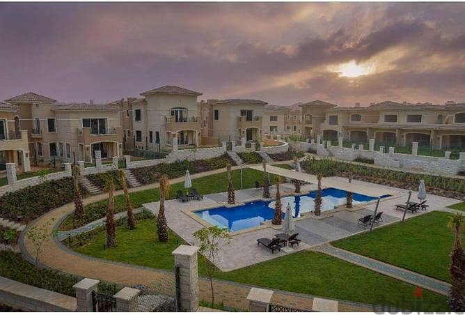 Srandalone villa for sale in New Cairo Stone Park 375m with installments فيلا للبيع في التجمع الخامس ستون بارك 375 م باقساط 6