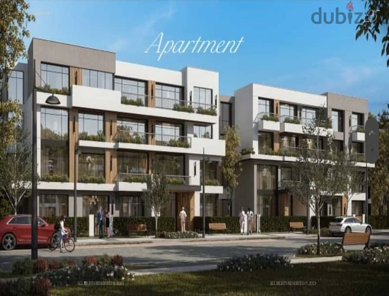 Apartment for sale in gates lugar new zayed 115 M Beside to marrasem  directly in front of Sphinx Airport. 0