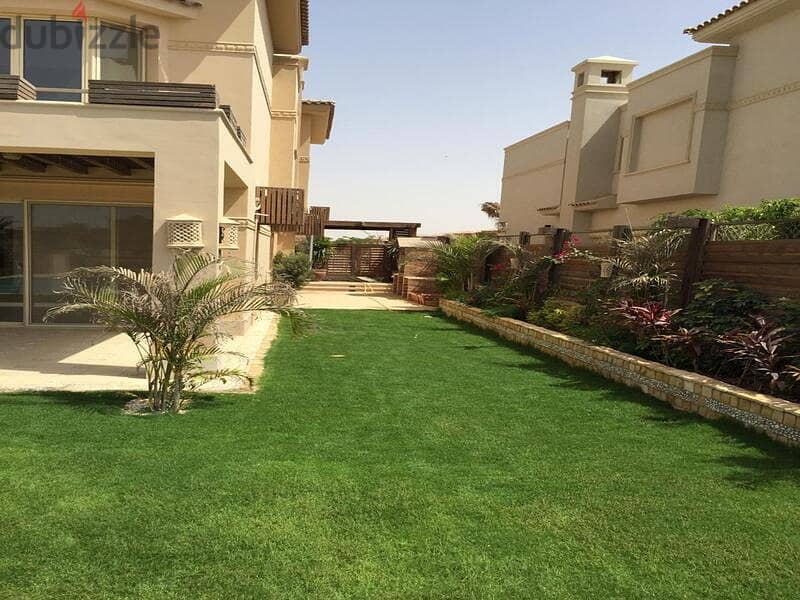 Twin house for rent in  palm hills phase 8 ( golden palm)  Land area : 650 sqm 10