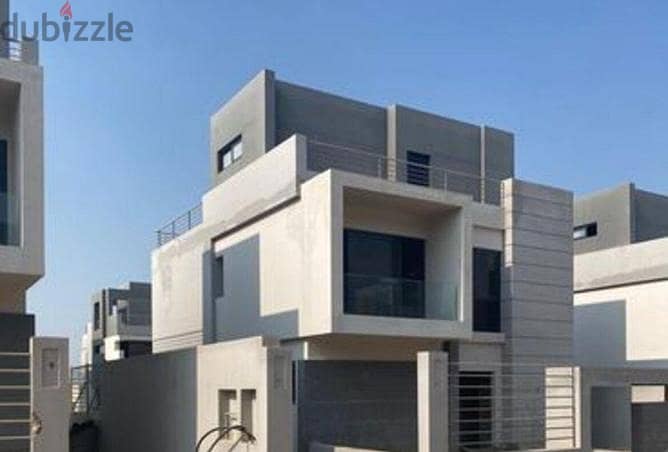 Standalone Villa for sale 480m in La Vista El Patio Town New Cairo with 7 years installments nest to AUC 2