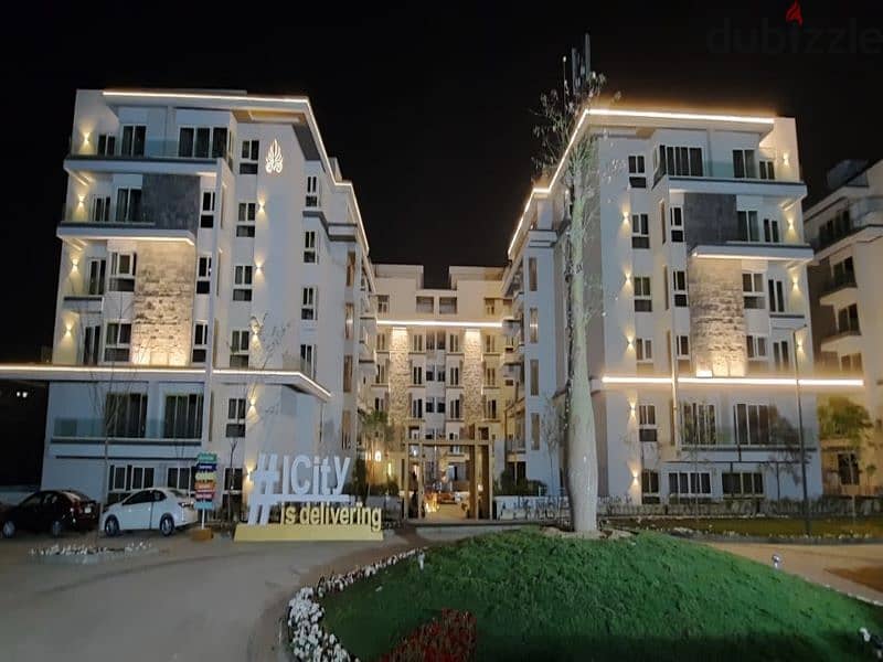 apartment 165m with garden delivered , mountain view icity clup park 3