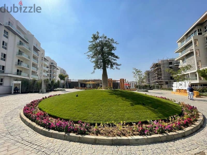 apartment 165m with garden delivered , mountain view icity clup park 7