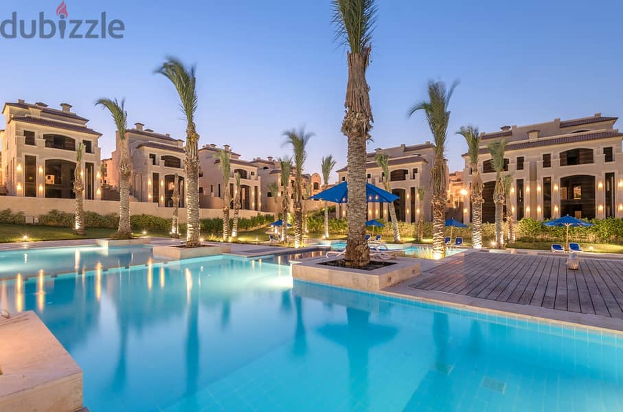Standalone villa for sale in New Cairo 355m with 7y installments in Saada next to Rehab City and Suez Road فيلا مستقلة  للبيع في التجمع الخامس  355متر 4