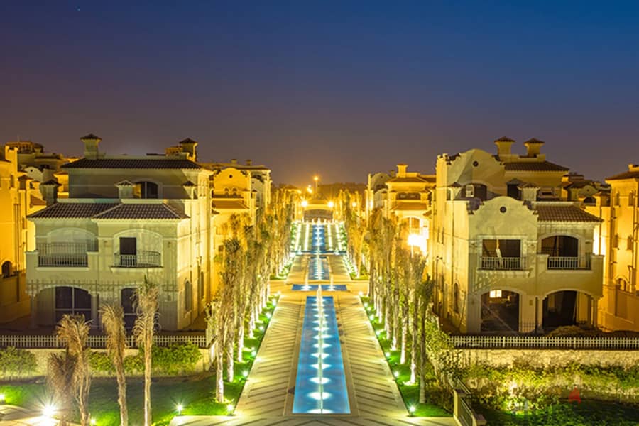 Standalone villa for sale in New Cairo 355m with 7y installments in Saada next to Rehab City and Suez Road فيلا مستقلة  للبيع في التجمع الخامس  355متر 10