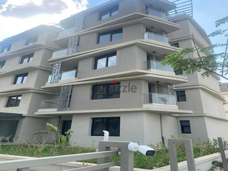2BR Apartment for sale ground floor + garden (fully finished) on view - Minutes from Mall of Egypt  in Smart Compound - Badya palm Hills - 6 October 10