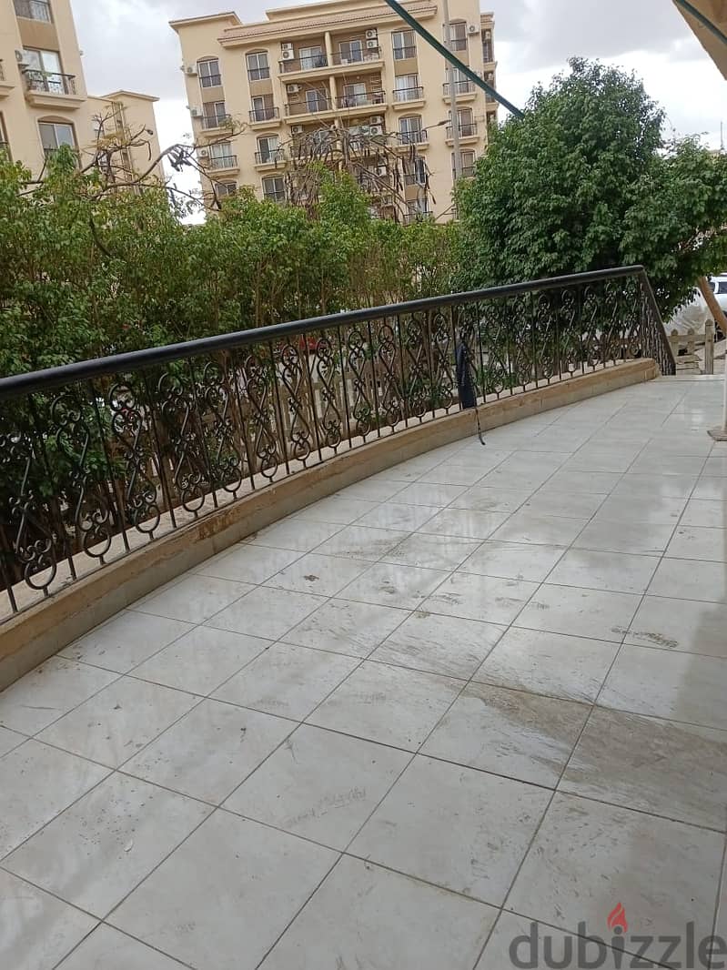 appartment avaliable for rent in el rehab at seventh phase ground floor with garden 180+50 meter 16