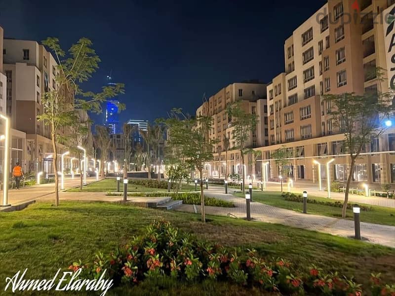 شقة للبيع 158 م في كمبوند المقصد Almaqsad العاصمة الادارية فوري متشطبة 2