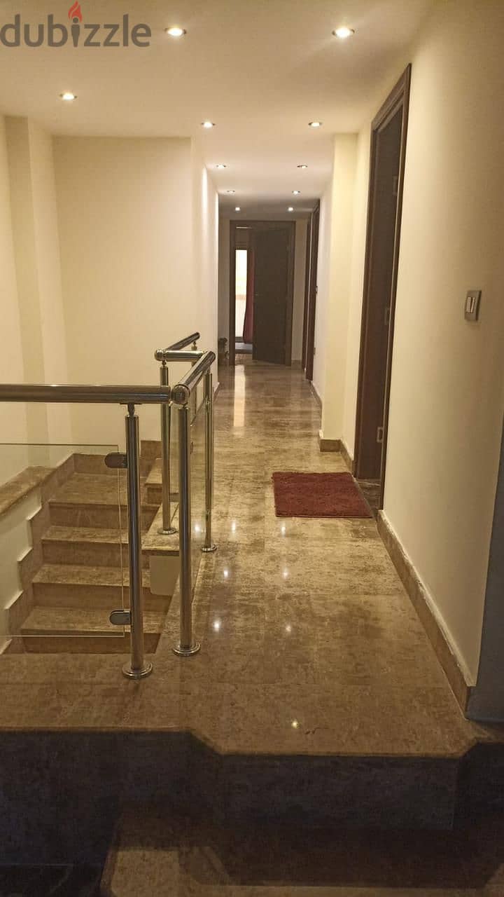 apartment 180m for rent fully furnished in el yasmeen villas new cairo 4