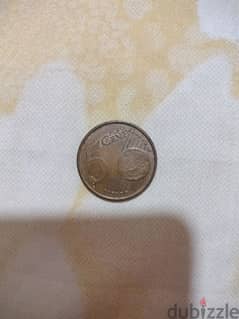 5 euro cent 0