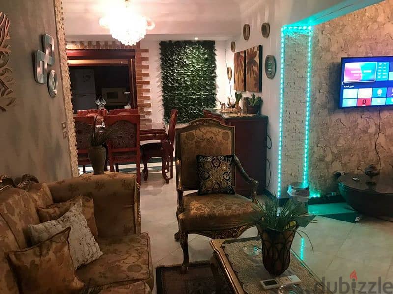 شقة مفروش بالسفارات حي راقي 5