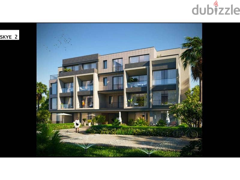شقة للبيع  مساحة 130 متر بجوار كمبوند ذا كراون - PX  Palm Hills October 7