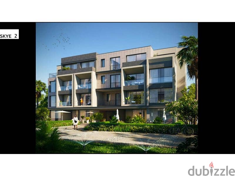 شقة للبيع  مساحة 152 متر بجوار كمبوند ذا كراون - PX  Palm Hills October 8