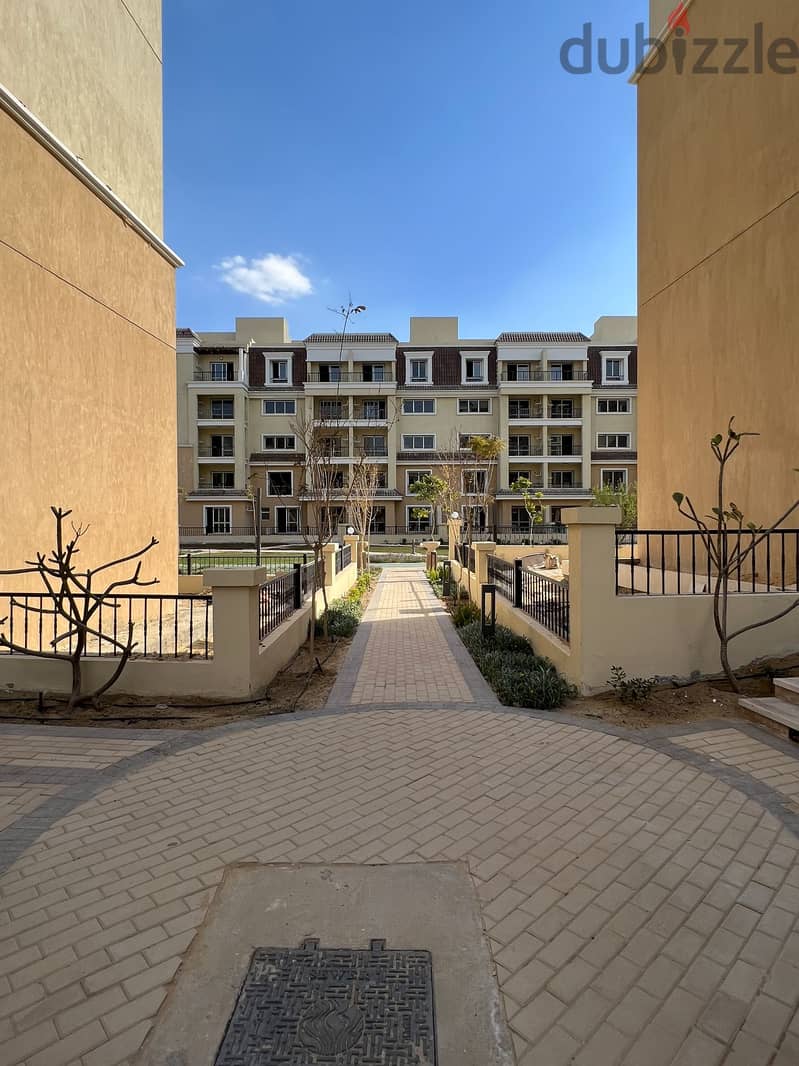 Apartment for sale in Sarai Compound, New Cairo, Misr City Company project 25
