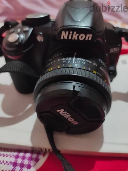 nikon3100d and lens 50 1