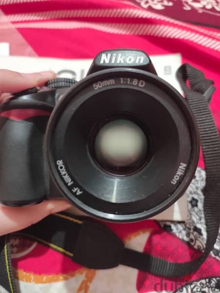 nikon3100d and lens 50 2
