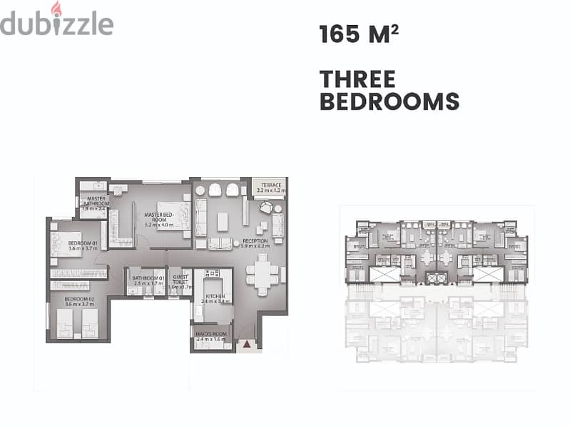 il cazar special location, from owner, 165 sqm apartment in Creek Town 3