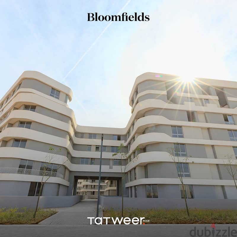 شقة 130م إستلام فوري في كمبوند Bloomfields المستقبل سيتي بالقرب من الجامعة الامريكية 9