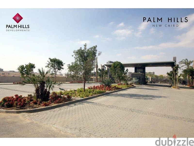 شقة متشطبة للبيع 200 متر مباشرة على الدائري الاوسطي كمبوند بالم هيلز التجمع الخامس Palm Hills New Cairo 8