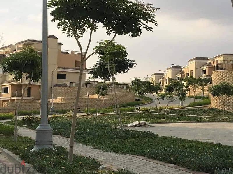 4 bedrooms for sale in Fifth Settlement With a 70% discount (S-Villa) for sale in Sarai Compound, New Cairo, directly net t to Madinaty,  Al Shorouk 9