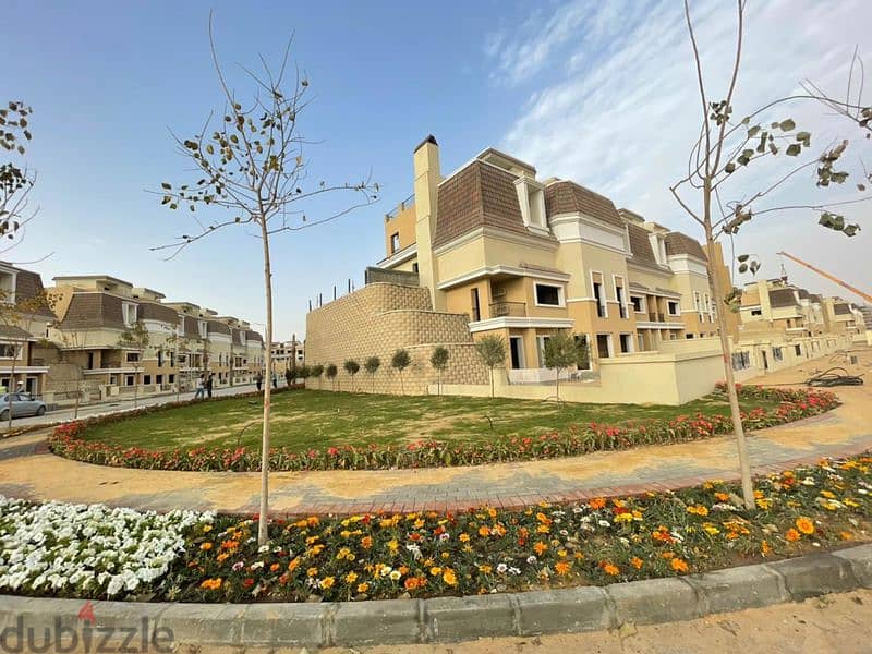 4 bedrooms for sale in Fifth Settlement With a 70% discount (S-Villa) for sale in Sarai Compound, New Cairo, directly net t to Madinaty,  Al Shorouk 11