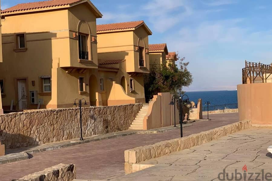 3bedrooms typical floor chalet for sale in ain sokhna la vista gardens resort with 750,000 down payment, full sea view +finished 9