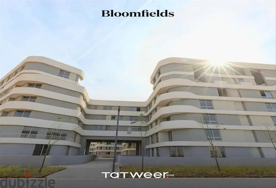 studio 70 m for Sale Bloomfieds with swimming pool on the roof 15% down payment  mostakbal city 7