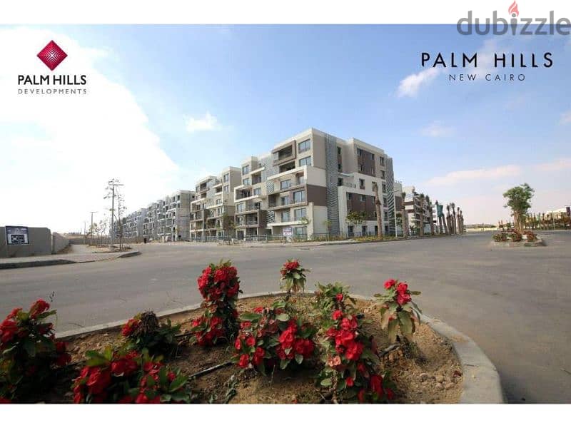 شقة متشطبة للبيع 140 متر مباشرة على الدائري الاوسطي كمبوند بالم هيلز التجمع الخامس Palm Hills New Cairo 4
