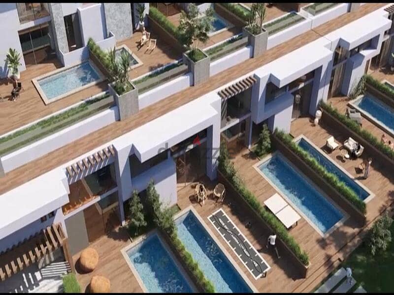 villa for sale in north coast ras el hekma fully finished ,early delivery ,view lagoon فيلا للبيع في الساحل الشمالي راس الحكمة 10