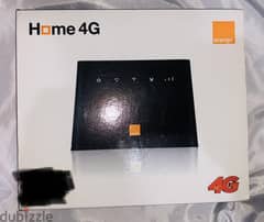 router orange home 4G استعمال شهر بسعر مناسب مع جميع مشتقاته