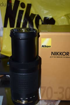nikon nikkor lens70-300mm AF-P 0