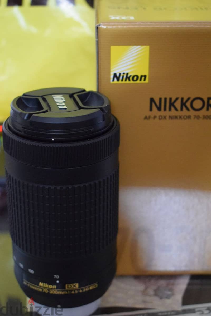nikon nikkor lens70-300mm AF-P 5