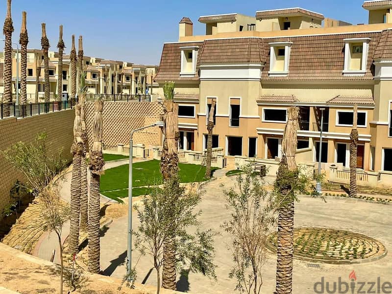 فيلا 220 م للبيع في كمبوند سراي sarai لشركة مدينة مصر للاسكان والتعمير 2
