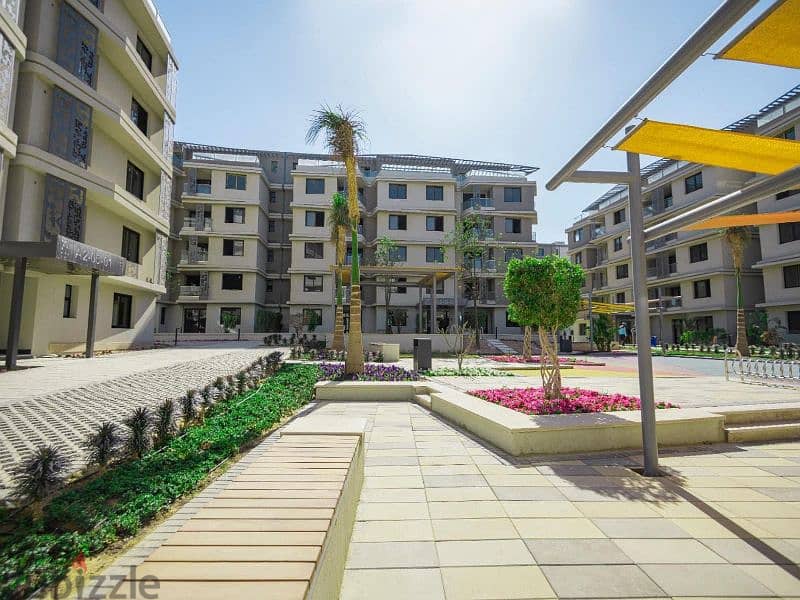 Apartment for sale, 4 rooms, immediate receipt, in Badya Palm Hills October Compound, with installments over 8 years 6