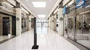 . Immediate receipt of a 70 sqm shop for sale, ground floor, in the most distinguished place in the Administrative Capital 3