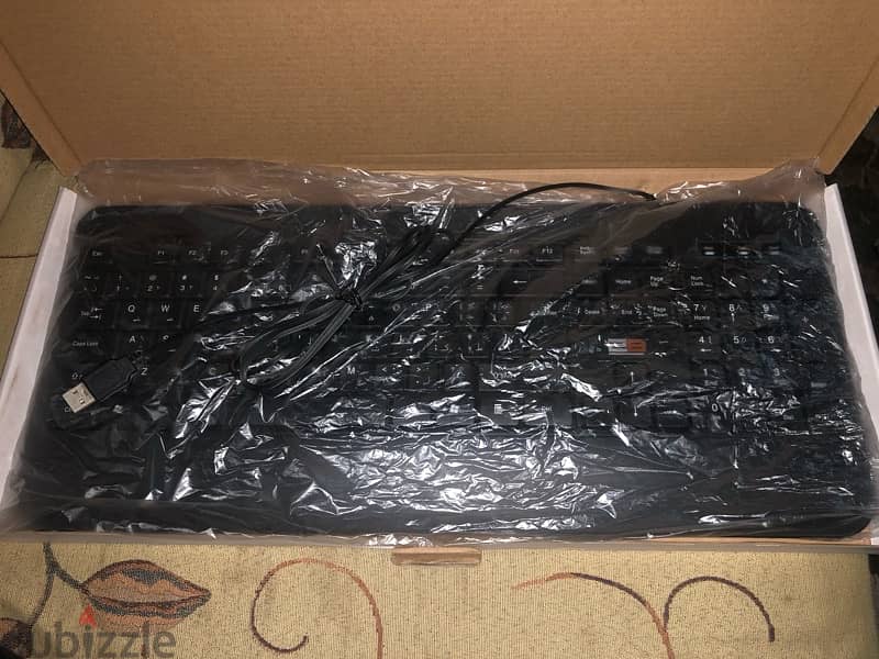 توبي KB665 لوحة مفاتيح MultiMedia كابل 2 متر - أسود 1