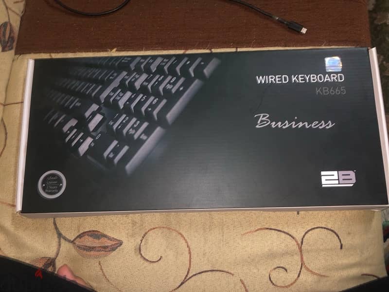 توبي KB665 لوحة مفاتيح MultiMedia كابل 2 متر - أسود 4