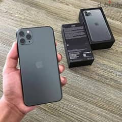 iphone 11 pro max space gray with Box