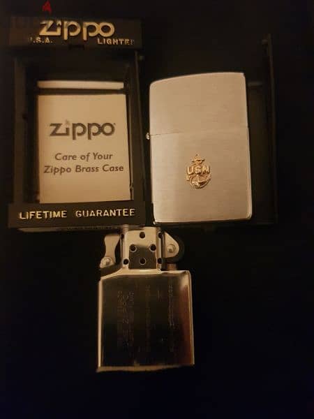 Category A Zippo lighter Usnavy ولاعة اصلي zippo فرز رقم ١ 1