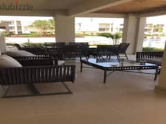 chalet for sale at azha el sokhna | finished & furnished  | with garden | prime location | Ready to move