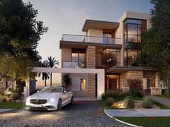 Villa ready for receipt, land area 797 sqm, finished + Double View, for sale in Sodic The Estates, Zayed, with a 5% down payment